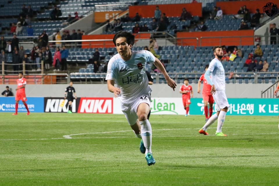 제주전 대역전 드라마 만든 강원FC 임찬울 “계속 뛰고 싶다”